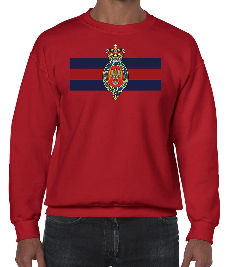 Blues And Royals Cypher Front Printed Sweater - Image 6