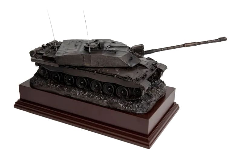 Challenger 2 Cold Cast Bronze Tank - Image 5