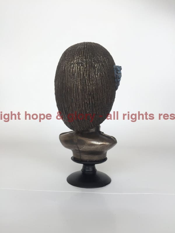 Irish Guards Bust Cold Cast Bronze Military Statue Sculpture - Image 5