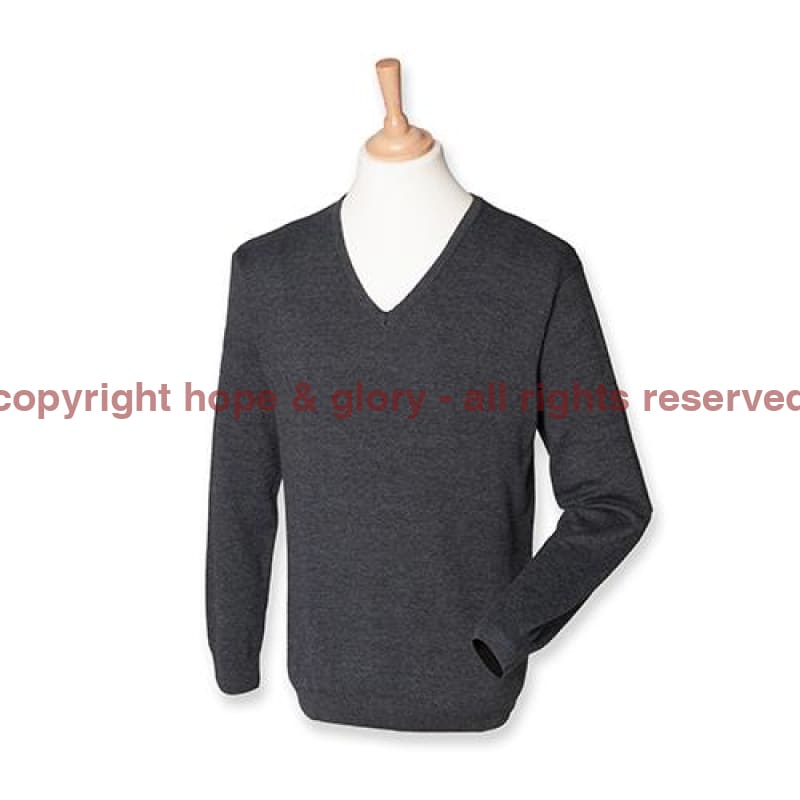 RAF UNITS Lightweight V Neck Sweater (Choose your unit Logo) - Image 3