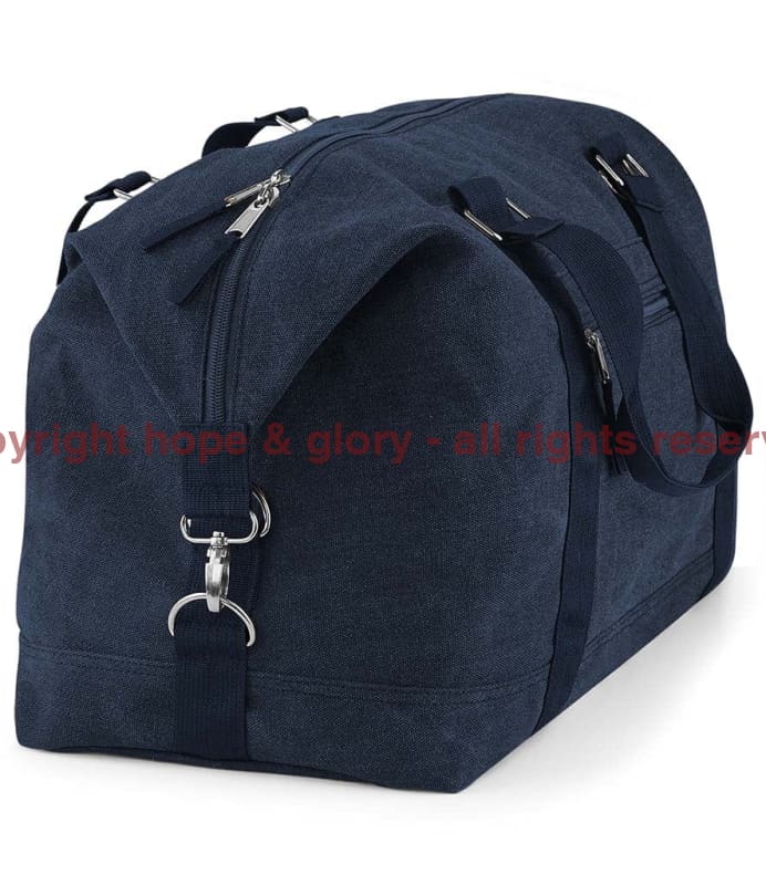 ROYAL AIR FORCE RAF UNITS Vintage Canvas Satchel - Image 5