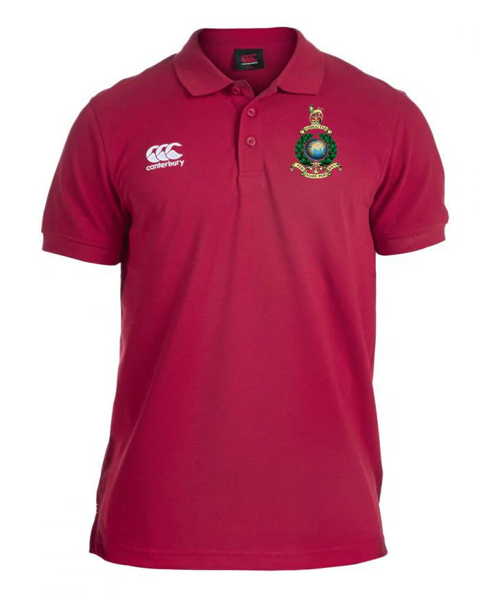 Royal Marines Canterbury Pique Polo Shirt - Image 3