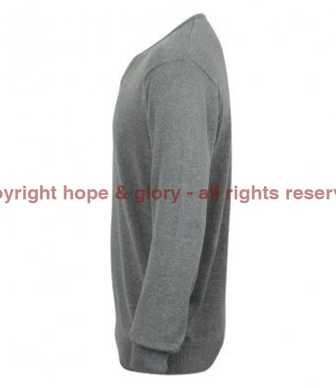 Royal Navy UNITS Lightweight V Neck Sweater (Choose your Navy Logo) - Image 11