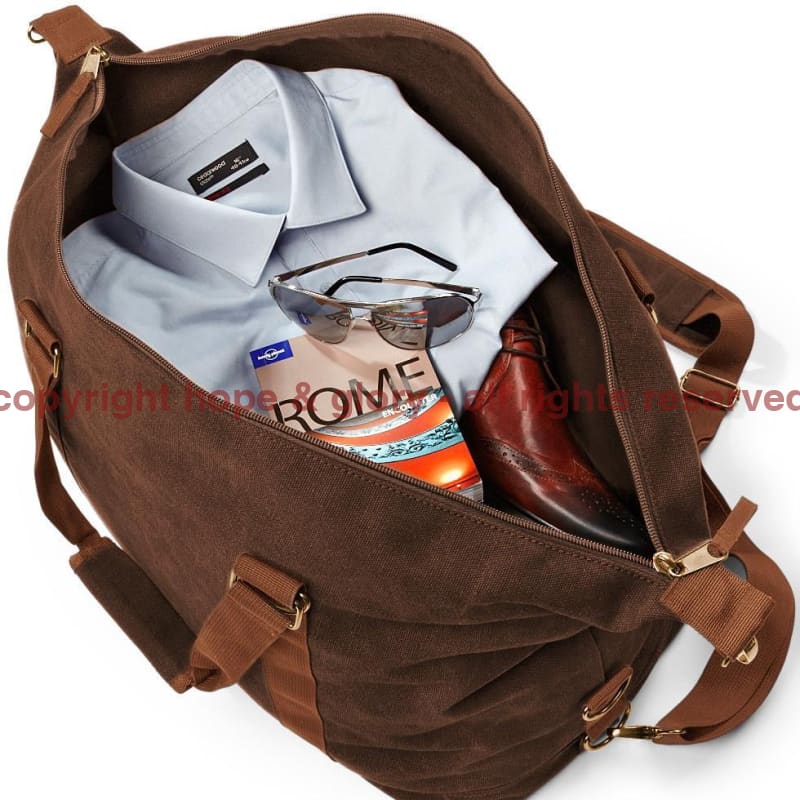 The Royal Navy UNITS Vintage Canvas Satchel - Image 3